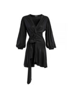 Allsences Sandra Shiny Black Dress