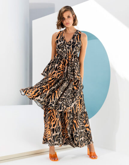 Allsences Kendall Leopard Dress