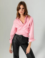 Pembe Çizgili Gömlek