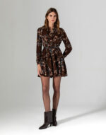 Çiçek Desenli Elbise - Görsel 3