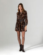 Çiçek Desenli Elbise - Görsel 2